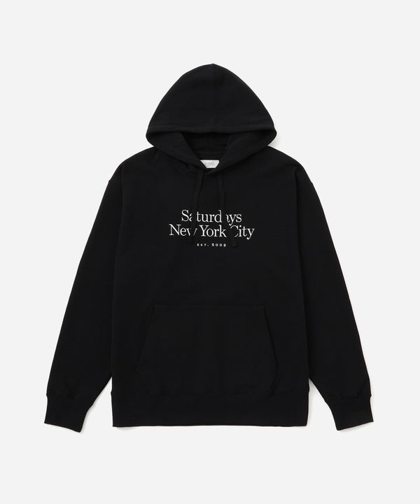 saturdays new york city Ditch Miller Standard Hoodie Black
