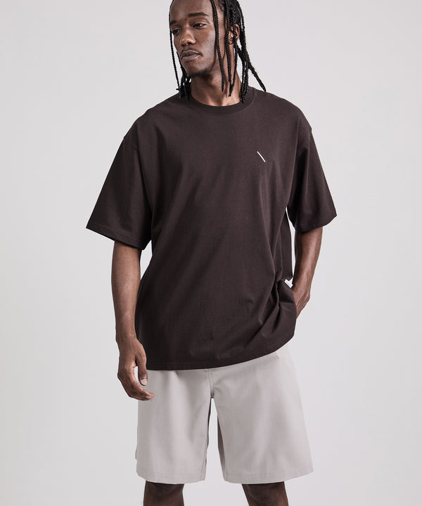 Saturdays New York City East Hampton Relaxed Short Sleeve Tee Dark Brown