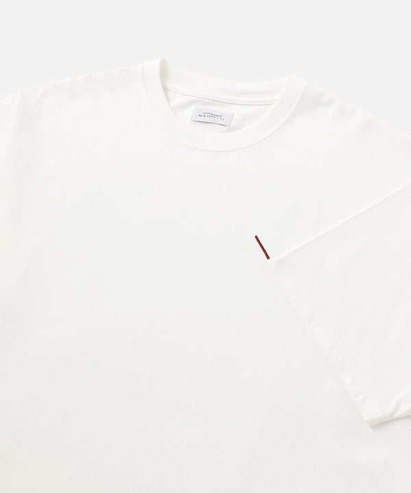 Saturdays New York City East Hampton Relaxed Short Sleeve Tee White
