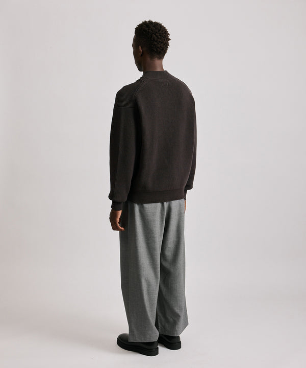 Saturdays New York City Ebisu Jeep Sweater Charcoal