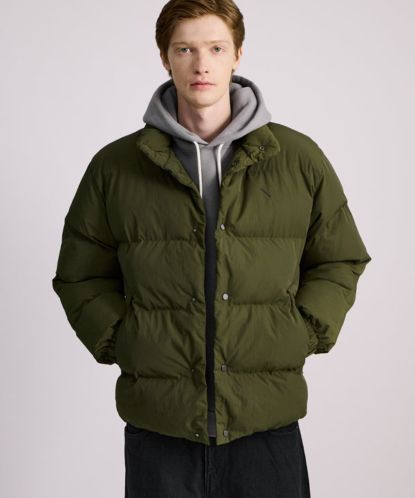 Saturdays New York City Enomoto Puffer Jacket Olive Green