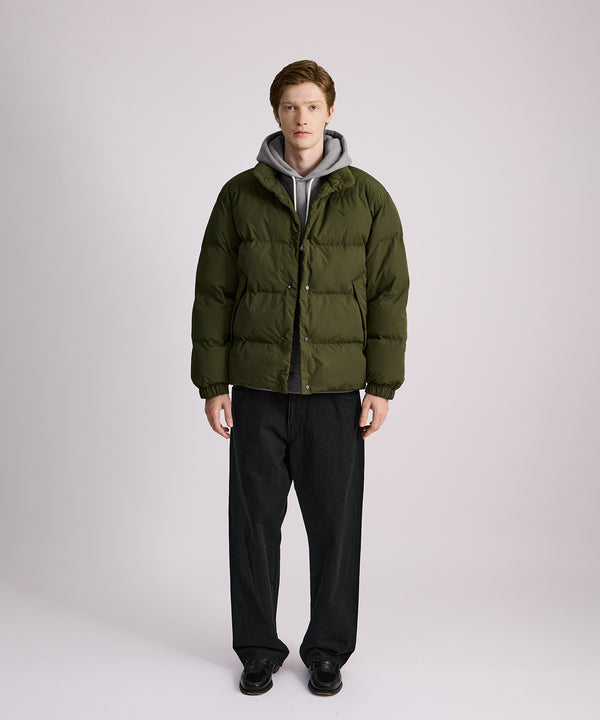 Saturdays New York City Enomoto Puffer Jacket Olive Green