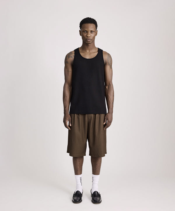 Saturdays New York City Feliz Two Tuck Walk Short Brown