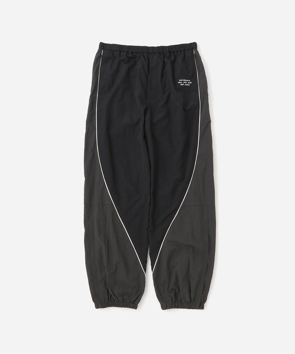 saturdays new york city Gino Panelled Track Pant Black