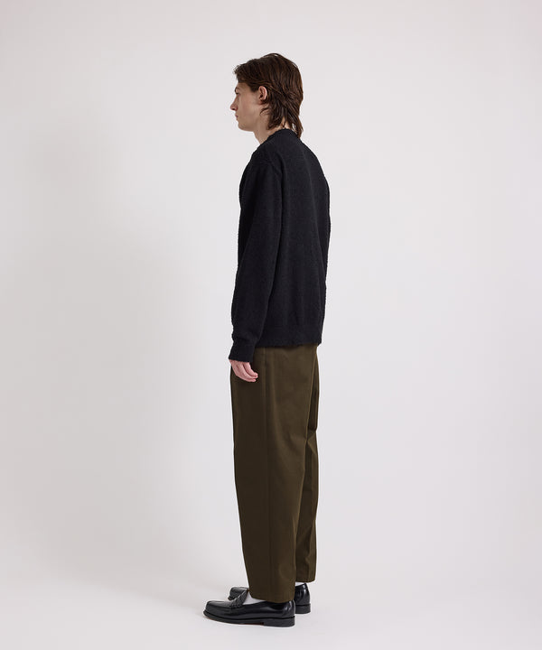 Saturdays New York City Greg Loop Yarn Sweater Black