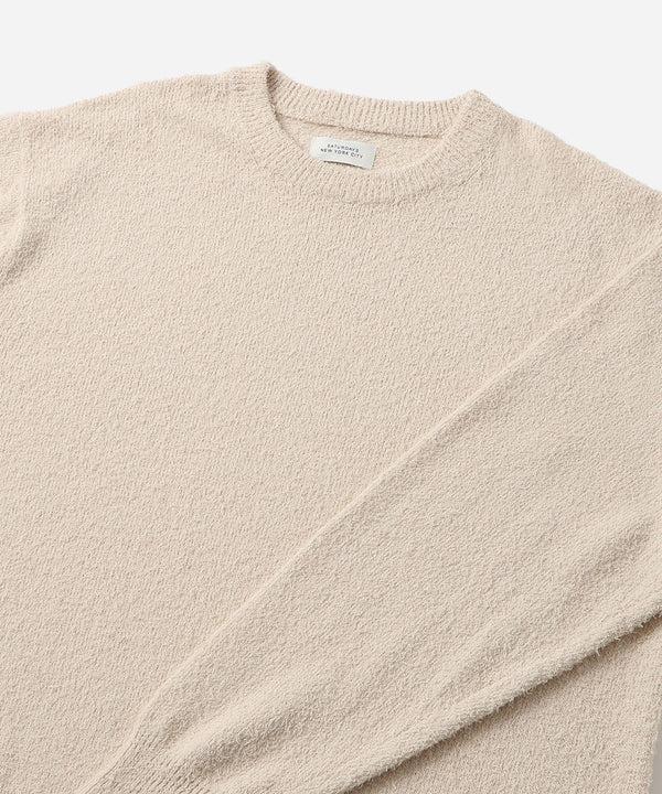 Saturdays New York City Greg Loop Yarn Sweater Off White