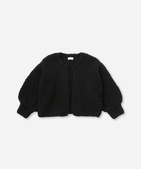 saturdays new york city Halle Hand Woven Cardigan Black