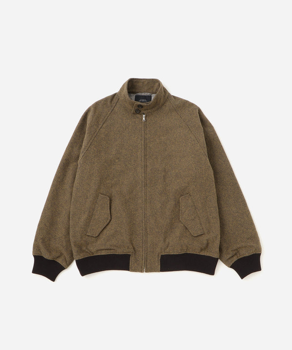 saturdays new york city Harrington Tweed Jacket Mustard