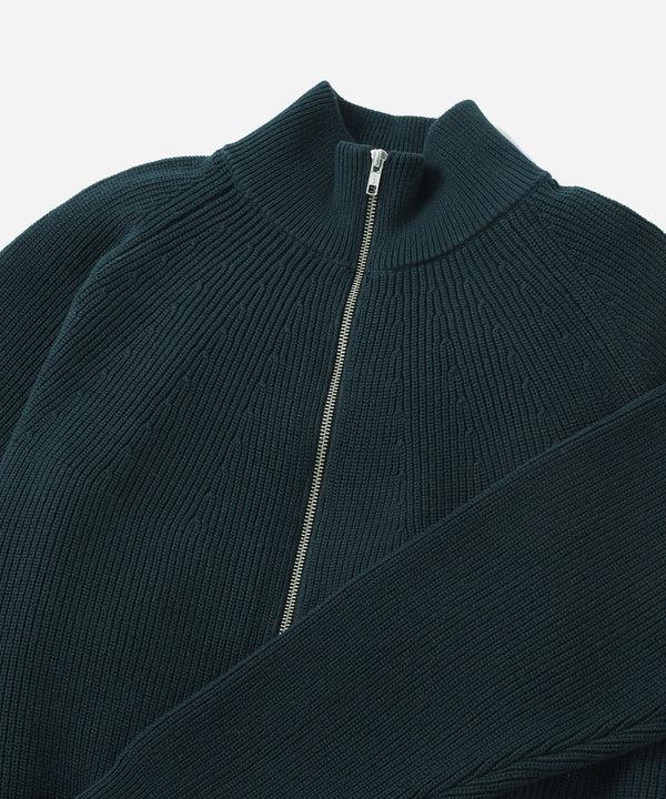 Saturdays New York City Henderson Zip Thru Knit Blue