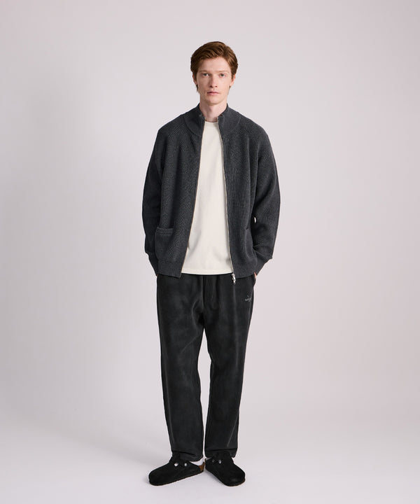 Saturdays New York City Henderson Zip Thru Knit Gray