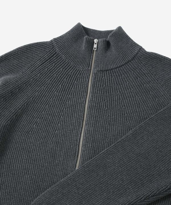 Saturdays New York City Henderson Zip Thru Knit Gray