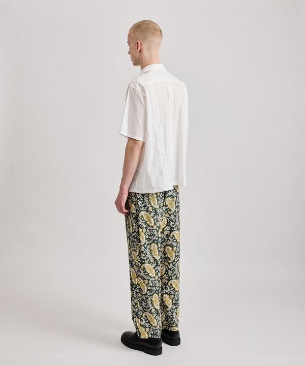 Saturdays New York City Hester Cuba Short Sleeve Shirt White