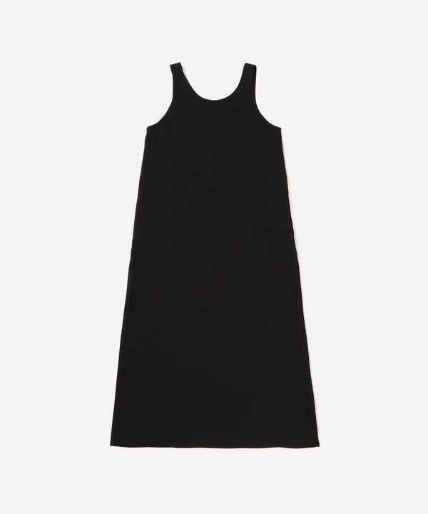 Saturdays New York City Jess Satin Tank Onepiece Dress Black