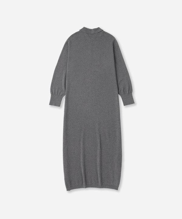 Saturdays New York City Martina Collared Dress Charcoal