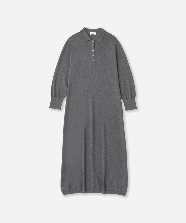 saturdays new york city Martina Collared Dress Charcoal