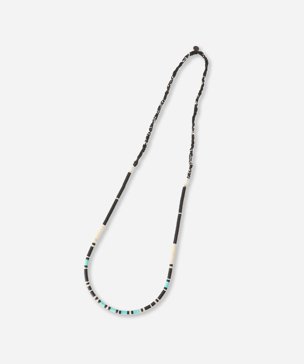 saturdays new york city mikia gallery x Saturdays NYC Bandana Necklace Black