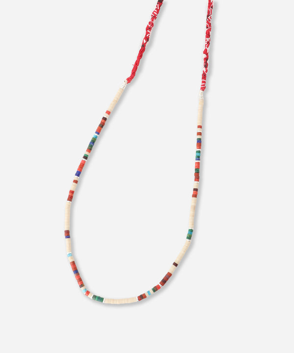 Saturdays New York City Mikia Gallery X Saturdays NYC Bandana Necklace Red