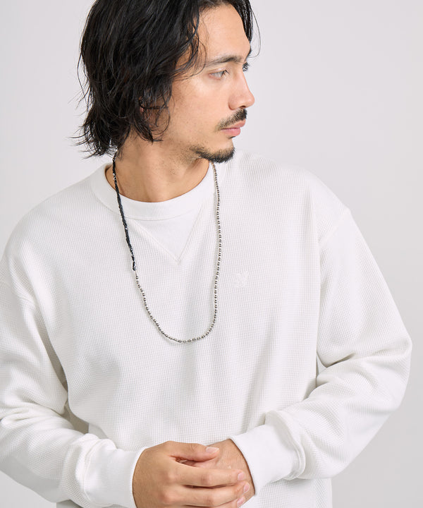 Saturdays New York City Mikia Gallery X Saturdays NYC Navajo Pearl Necklace Silver