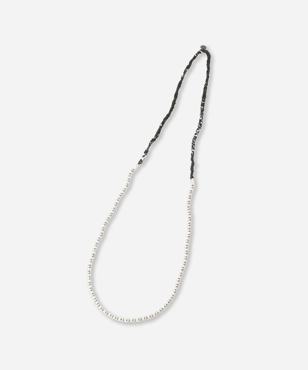 saturdays new york city mikia gallery x Saturdays NYC Navajo Pearl Necklace Silver