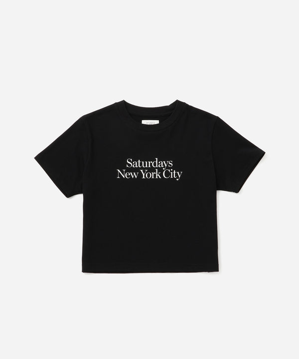 saturdays new york city Miller Standard Short Sleeve Tee Black