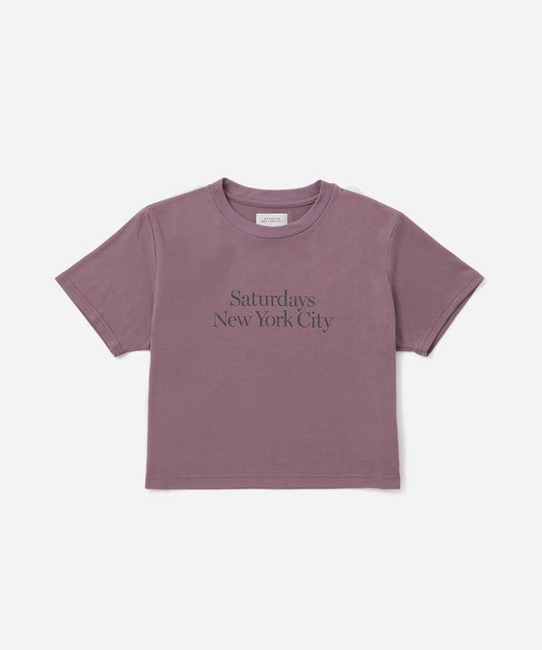 saturdays new york city Miller Standard Short Sleeve Tee Rose Pink