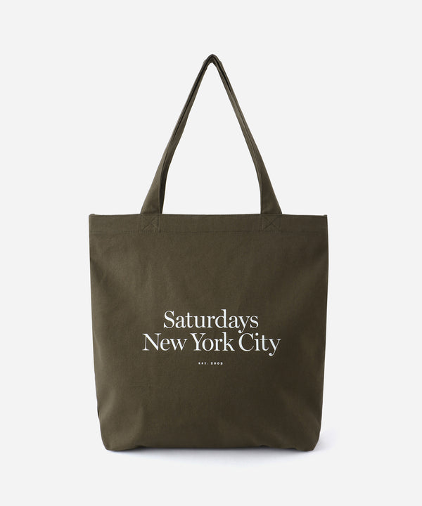 saturdays new york city Miller Standard Tote Olive Green