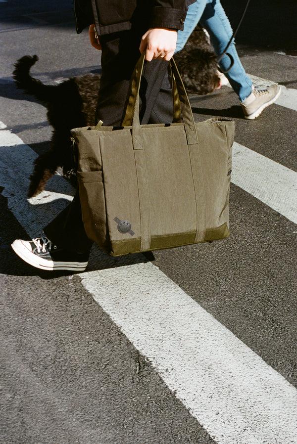 Saturdays New York City POTR X SNYC 2-Way Tote Bag Army Green
