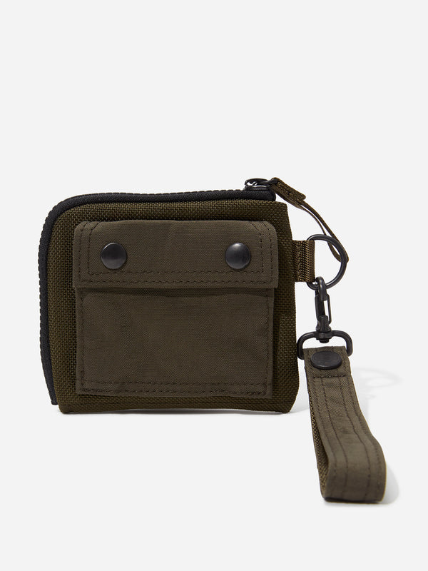 Saturdays New York City POTR X SNYC Zip Wallet Army Green
