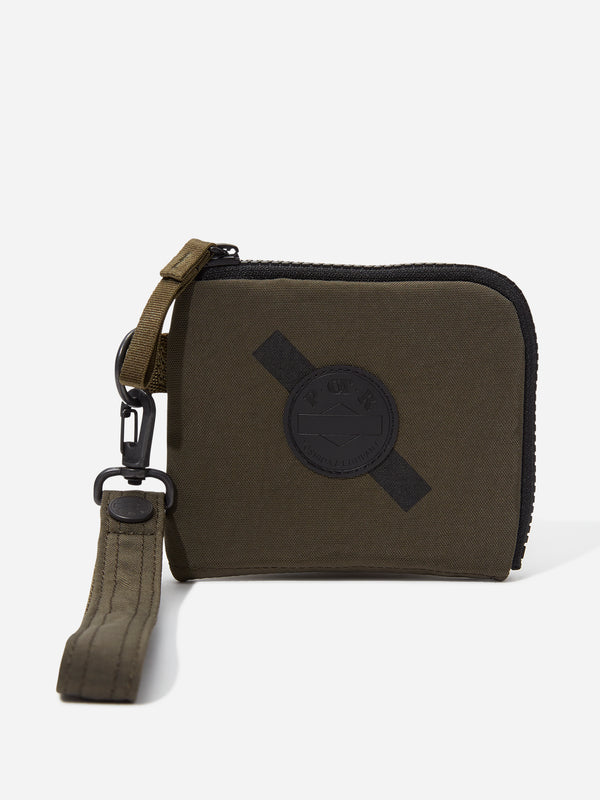 saturdays new york city POTR X SNYC Zip Wallet Army Green