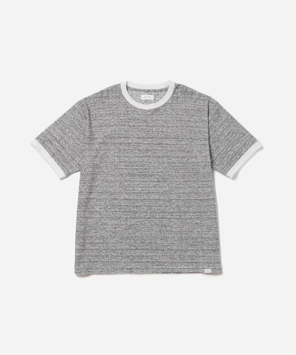 saturdays new york city Ringer Standard Short Sleeve Tee Gray
