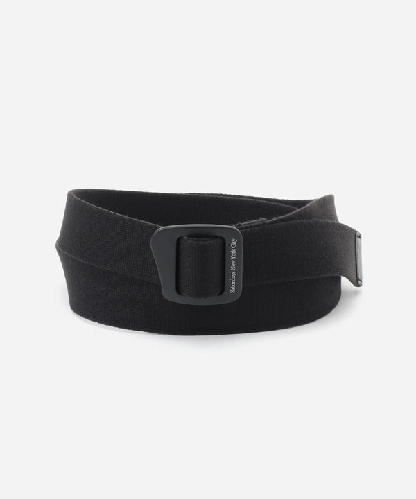 saturdays new york city Aluminum Belt Black