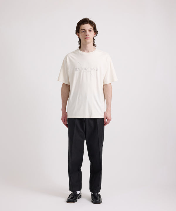 Saturdays New York City Dean One Tuck Pant Black