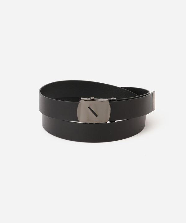 saturdays new york city G.I Leather Belt Black