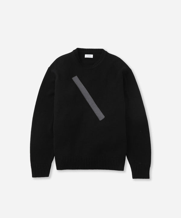 saturdays new york city Greg Slash Sweater Black