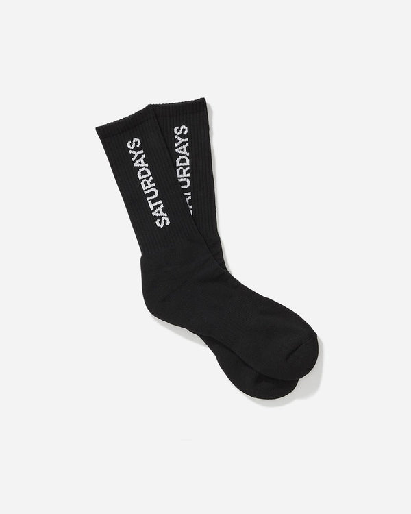 saturdays new york city Logo Sock Black