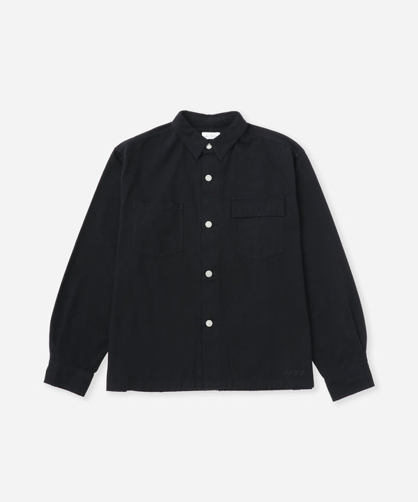saturdays new york city Magnus Work Shirt Black