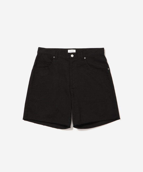 saturdays new york city Mario Cut Off Shorts Black
