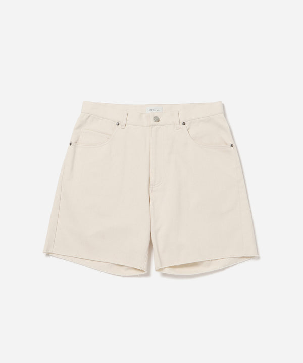 saturdays new york city Mario Cut Off Shorts Ivory