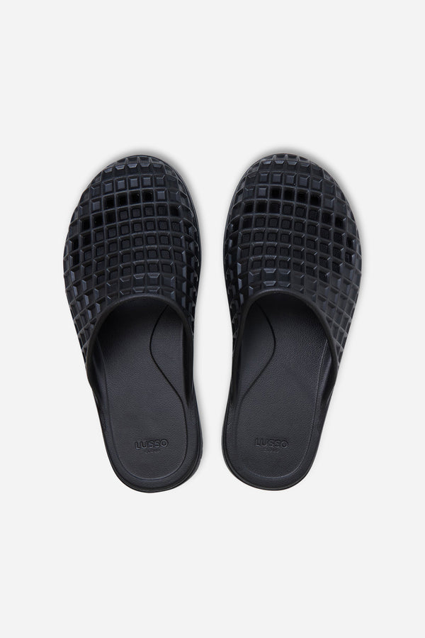 Saturdays New York City Rosa Slide Jet Black