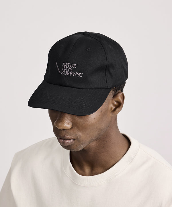 Saturdays New York City Slash Surf Cap Black
