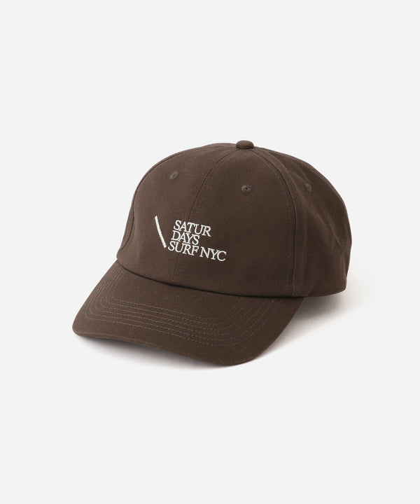 saturdays new york city Slash Surf Cap Dark Brown