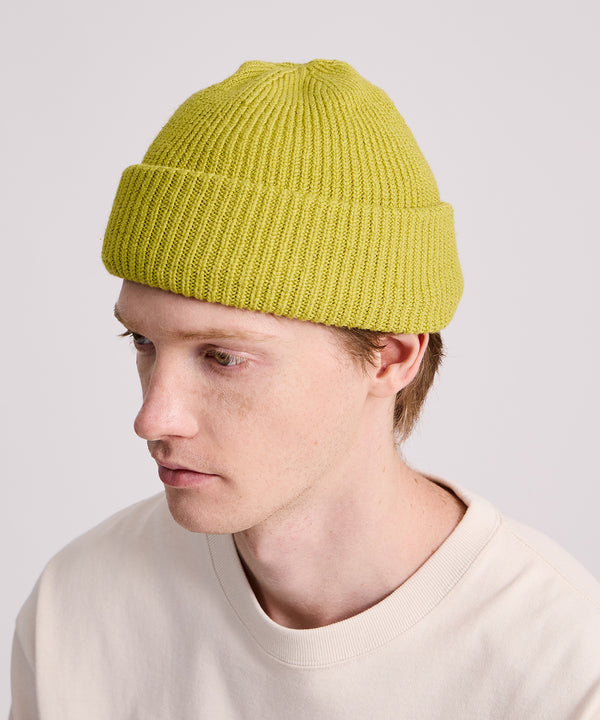 Saturdays New York City SNYC Solid Beanie Yellow