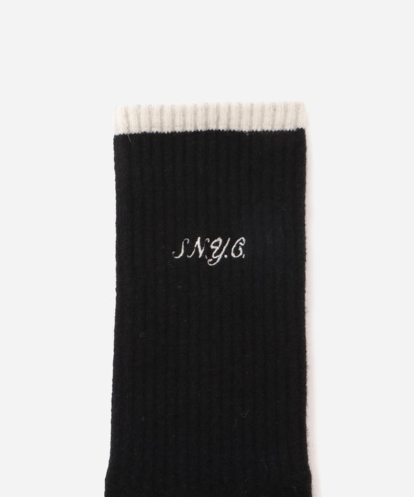 Saturdays New York City SNYC Wool Socks Black