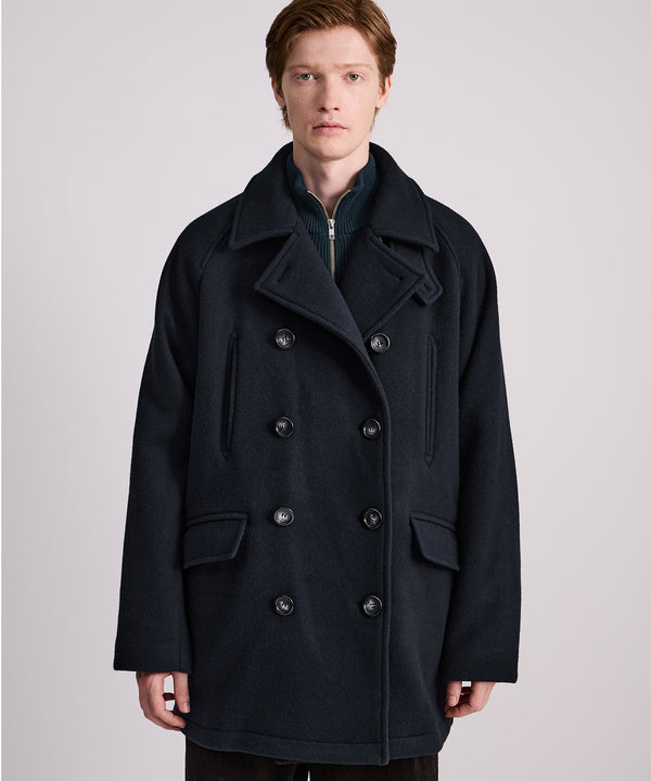 Saturdays New York City Soichi Peacoat Navy