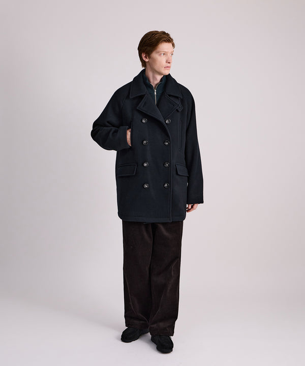 Saturdays New York City Soichi Peacoat Navy
