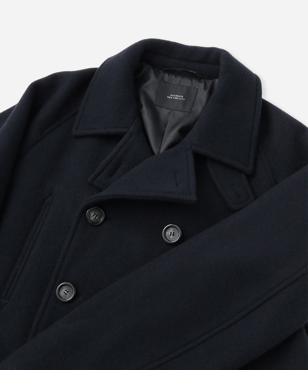 Saturdays New York City Soichi Peacoat Navy