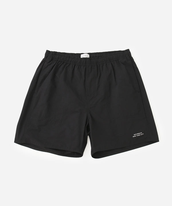 saturdays new york city Talley Swim Shorts Black