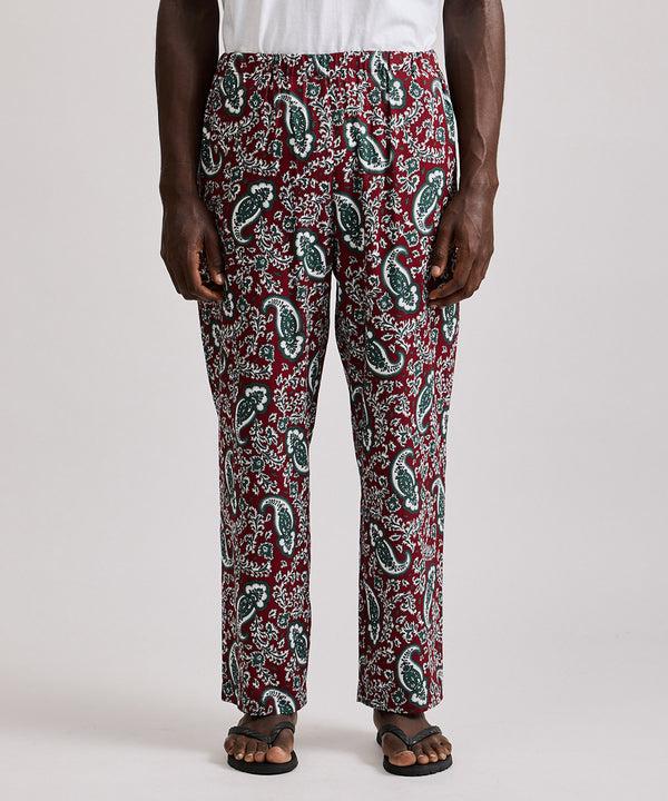 Saturdays New York City Tony Paisley Pants Red