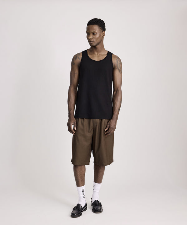 Saturdays New York City Venice Waffle Tank Black