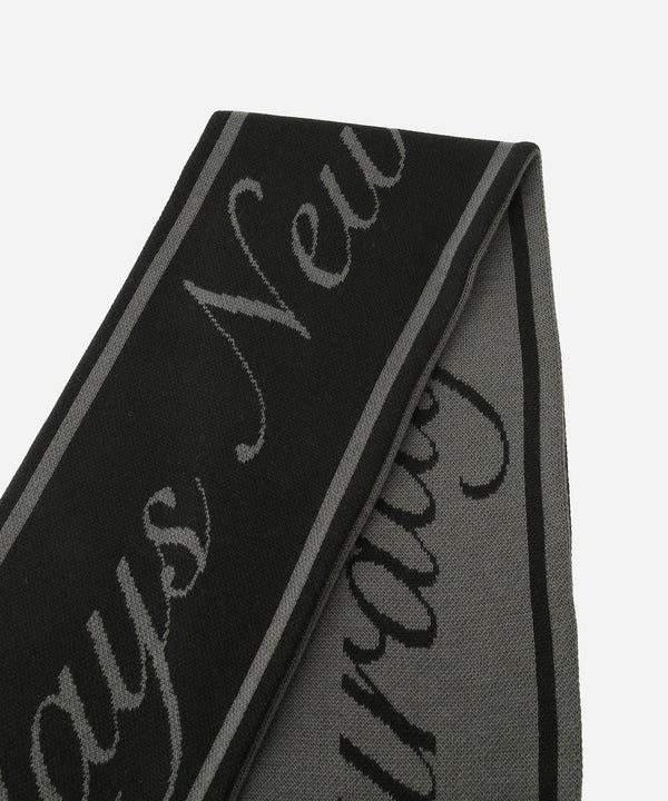 Saturdays New York City Saturdays NYC Football Scarf Black